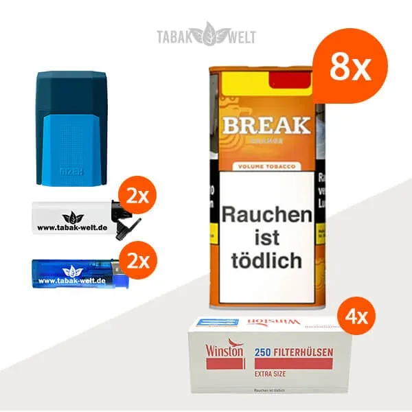break-orange-volumentabak-8x-dose-mit-1000-extra-size-huelsen-und-etui