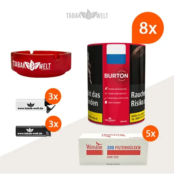 burton-original-feinschnitt-tabak-8x-dose-mit-1000-king-size-huelsen burton-original-feinschnitt-tabak-8x-dose-mit-1000-king-size-huelsen