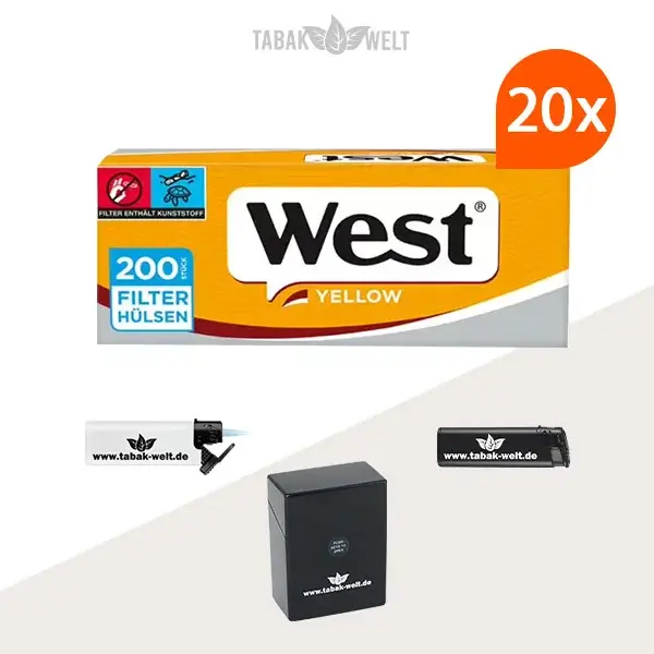 20x-west-yellow-filterhuelsen-200er-4000-stueck-mit-etui