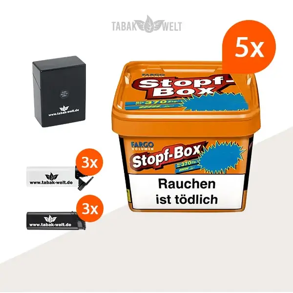 fargo-orange-volumentabak-5x-stopf-box-mit-etui