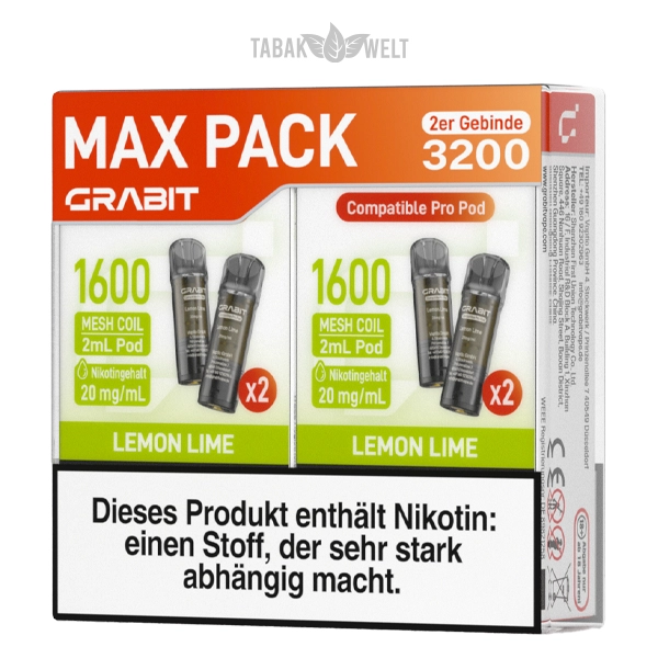 grabit-pro-pods-lemon-lime-20mg-maxi-pack-4-pods