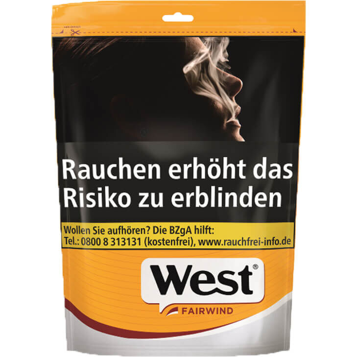 West Yellow Volume Tobacco 105g