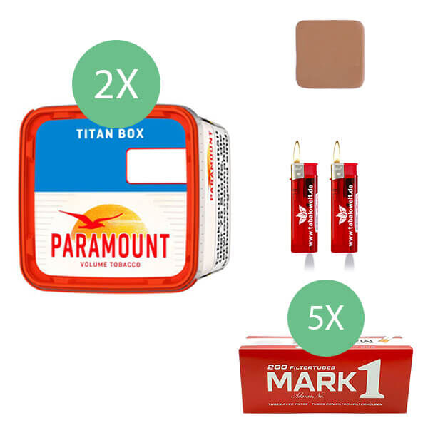 2 x Paramount Titan Box mit 1000 Mark 1 Hülsen