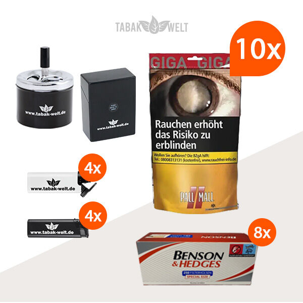 pall-mall-allround-red-volumentabak-10x-giga-beutel-mit-2000-special-size-huelsen
