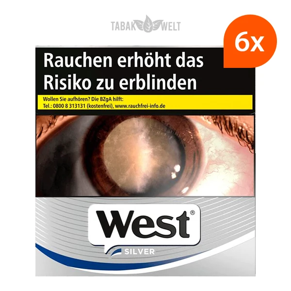 Stange West Silver Zigaretten 5xl