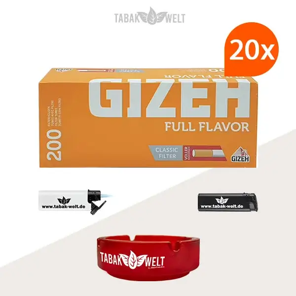 gizeh-filterhuelsen-full-flavor-200er-4000-stueck-mit-aschenbecher