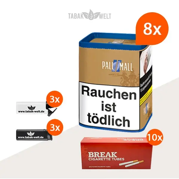 pall-mall-authentic-blue-feinschnitt-tabak-8x-dose-mit-2000-king-size-huelsen
