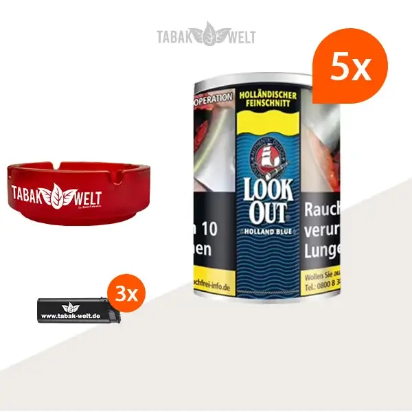 look-out-holland-blue-feinschnitt-tabak-5x-dose-mit-aschenbecher