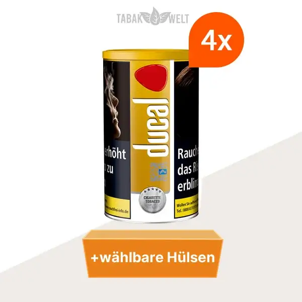 ducal-gold-feinschnitt-tabak-4x-dose-mit-waehlbaren-huelsen