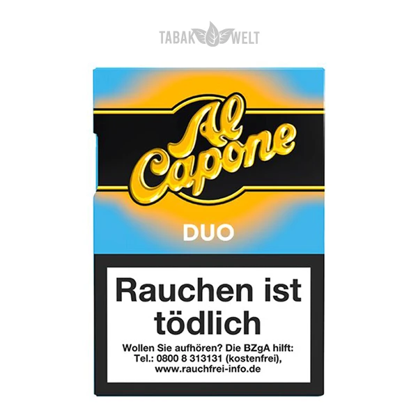 Al Capone Pockets Duo Zigarillos Blau mit Filter