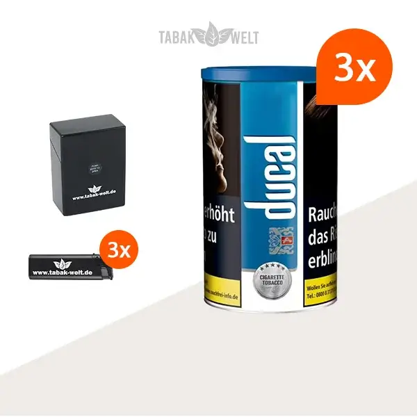 ducal-blau-feinschnitt-tabak-3x-dose-mit-etui