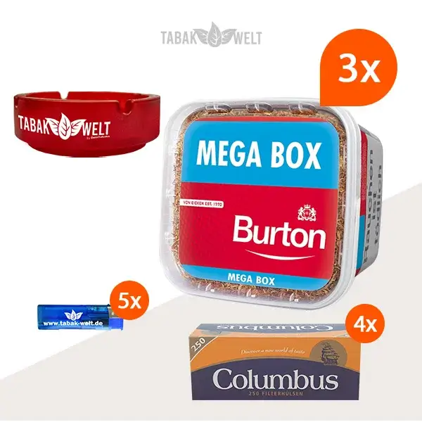 burton-red-volumentabak-3x-mega-box-mit-1000-filterhuelsen
