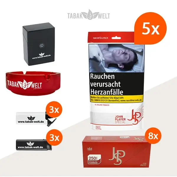 john-player-volumentabak-5x-beutel-mit-2000-special-size-huelsen