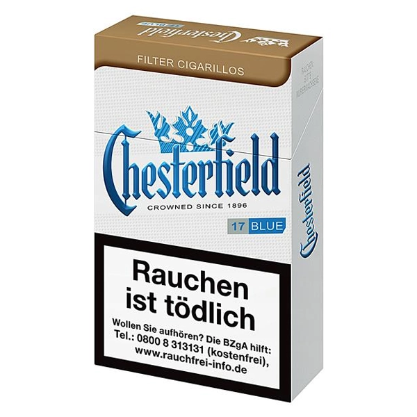 Chesterfield Blue Zigarillos M mit Filter