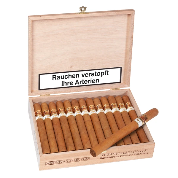 VILLIGER Dominican Selection Zigarren Panetela offen