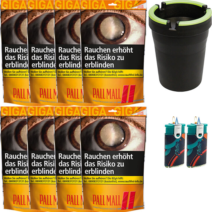 Pall Mall Allround 8 x 95g mit Aschenbecher