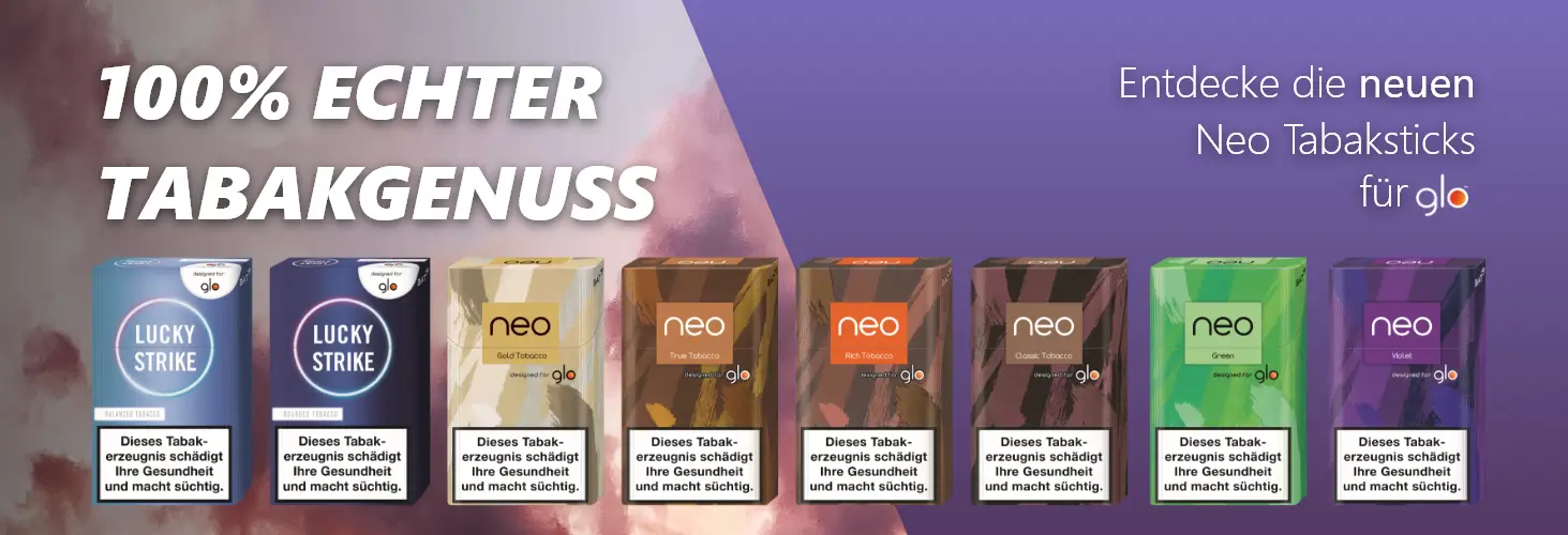 Neo Sticks von Glo Online kaufen bei Tabakerhitzer-Shop