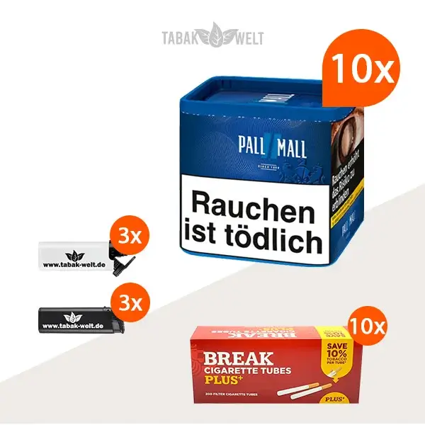 pall-mall-blue-volumentabak-10x-dose-mit-1000-plus-huelsen