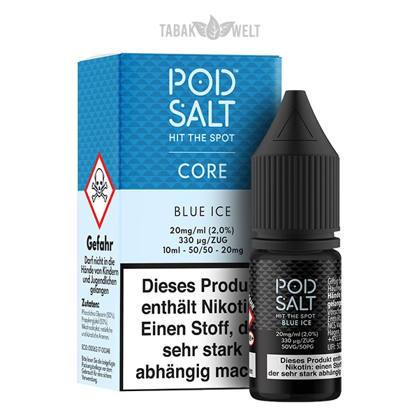 Pod Salt Core E-Liquid Blue Ice 10 ml 20 mg/ml