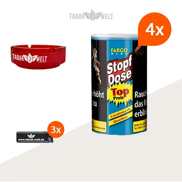 fargo-blau-volumentabak-4x-dose-mit-aschenbecher