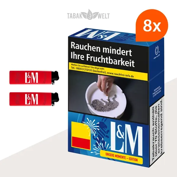 8x-lm-blue-label-zigaretten-xl-2x-feuerzeuge