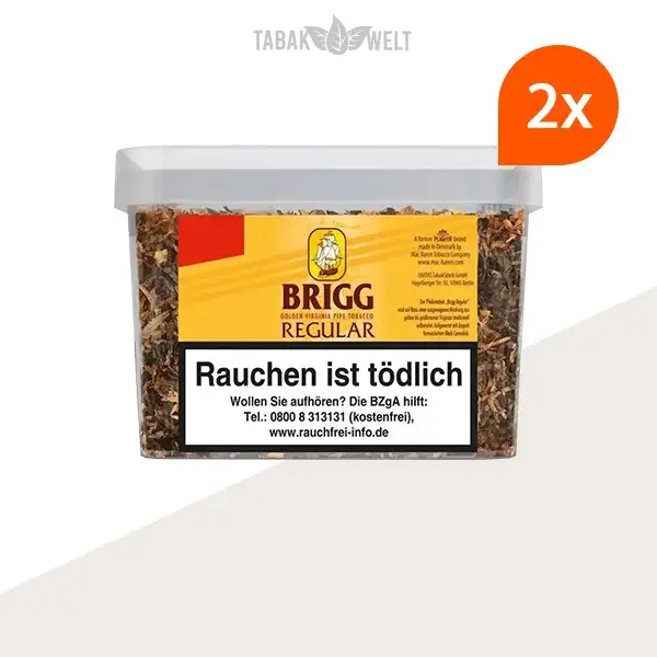 brigg-regular-pfeifentabak-2x-eimer
