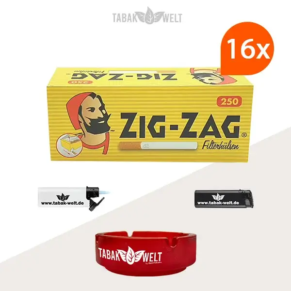 16x-zig-zag-filterhuelsen-250er-4000-stueck-mit-aschenbecher