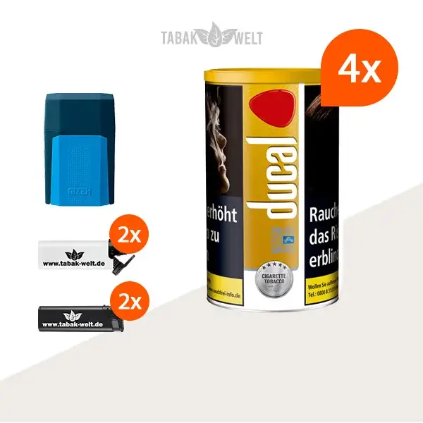 ducal-gold-feinschnitt-tabak-4x-dose-mit-etui