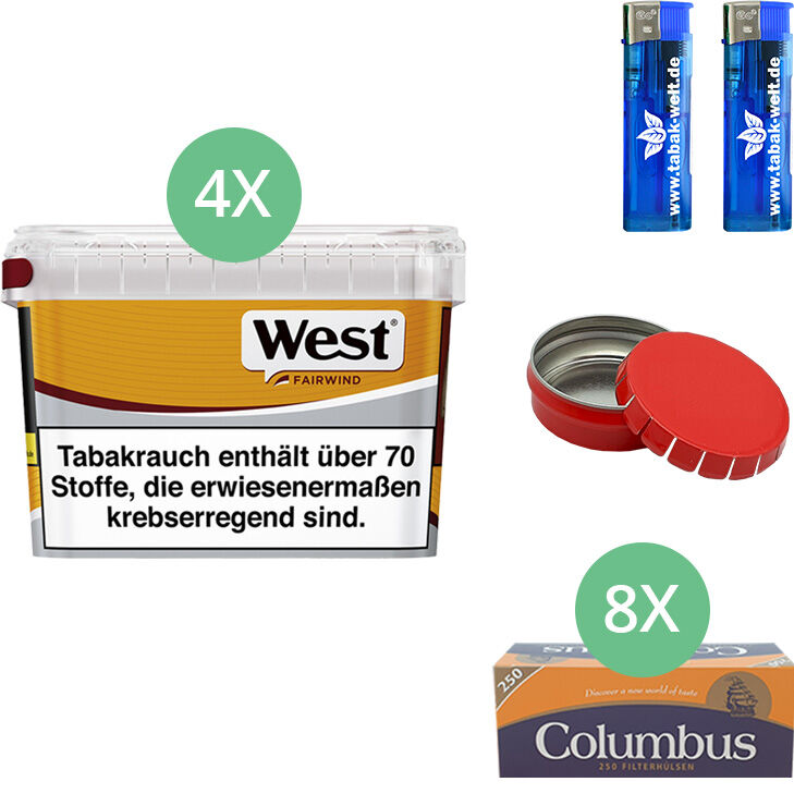 4 x-165g West yellow-eimer-1000-columbus-250 4 x-165g West yellow-eimer-1000-columbus-250