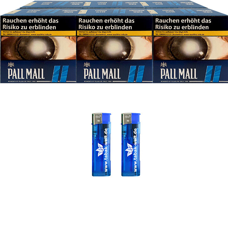 Pall Mall Blue (1 Stangen) 6 x 50 Stück
