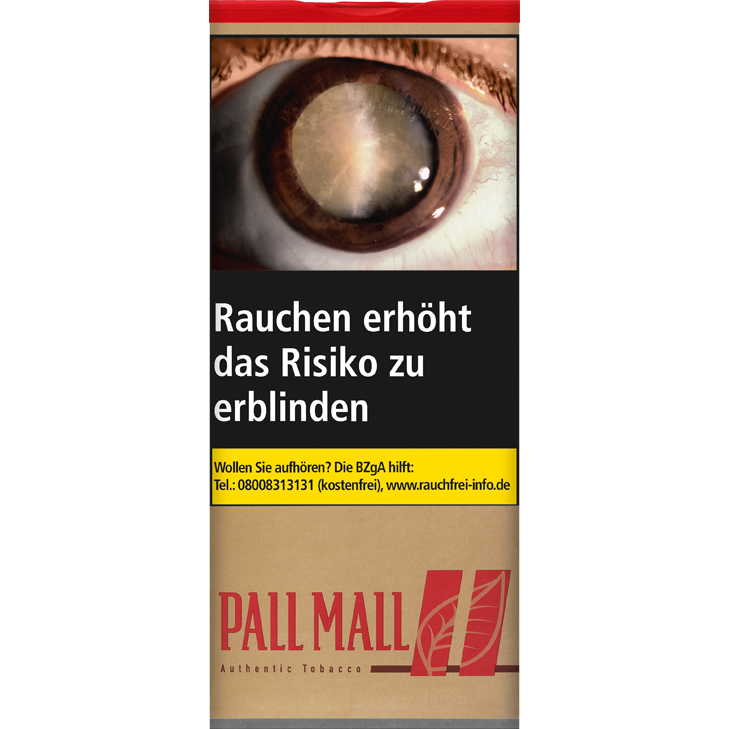 Pall Mall Authentic Tabak Red XXL Dose
