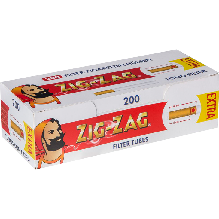 Zig Zag Extra Filterhülsen 200