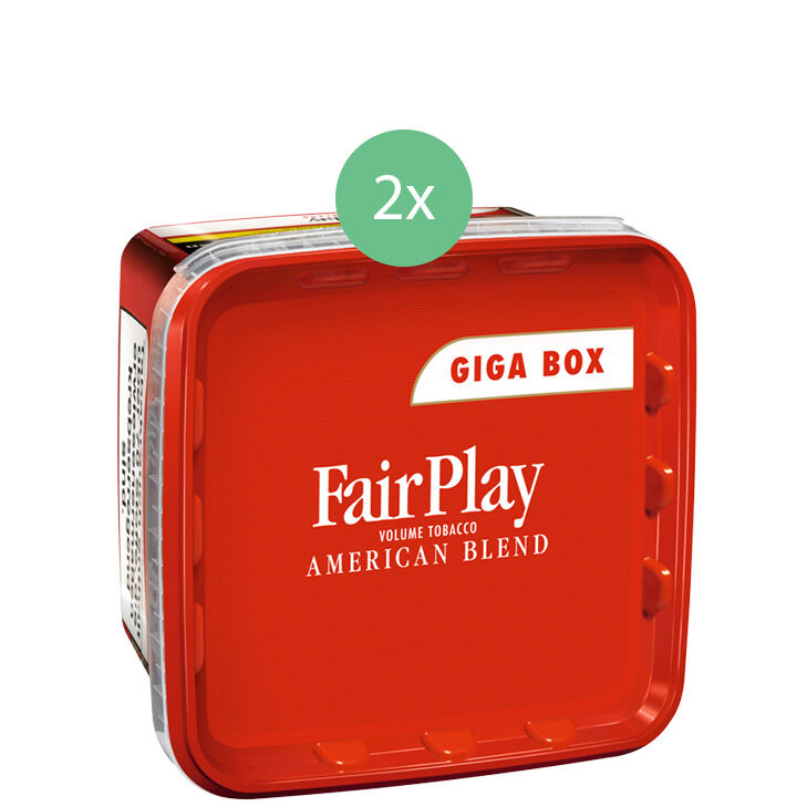Fair Play Volumentabak Giga Box 2 x 315g 