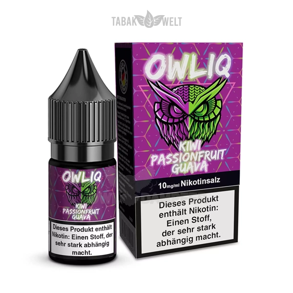owliq-e-liquid-kiwi-passionfruit-guava-10ml-10mgml owliq-e-liquid-kiwi-passionfruit-guava-10ml-10mgml