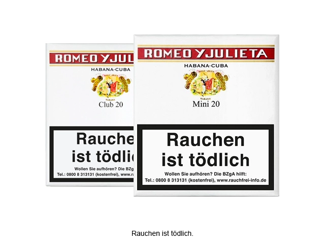 romeo und julieta zigarillos