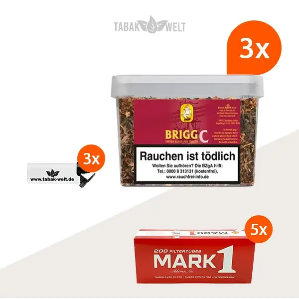 brigg-c-cherry-pfeifentabak-3x-eimer-mit-1000-huelsen-und-feuerzeuge