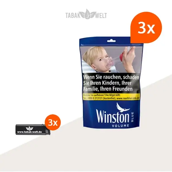 winston-blue-volumentabak-3x-blue-beutel-mit-feuerzeugen