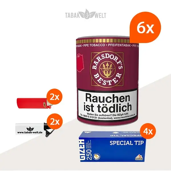 barsdorf-s-bester-cherry-red-pfeifentabak-6x-dose-mit-gizeh-king-size-huelsen