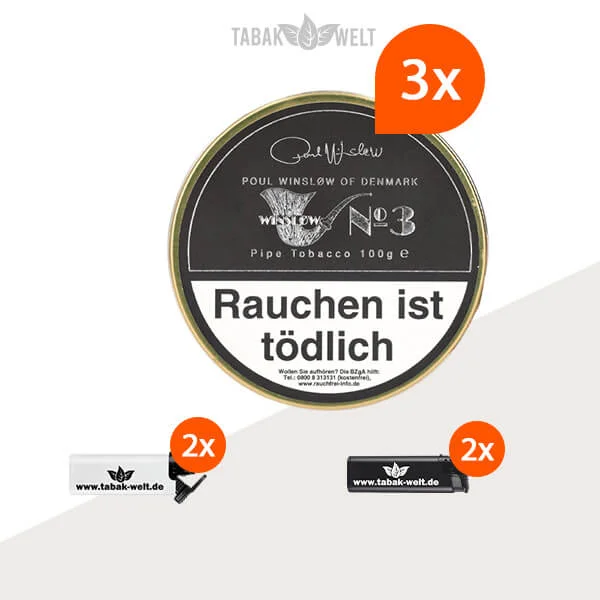 3x-poul-winslow-nr.-3-pfeifentabak-dose-mit-feuerzeugen