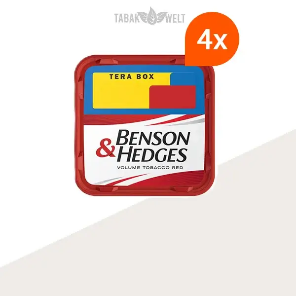 Benson und Hedges Red Volumentabak 4x Tera Box 