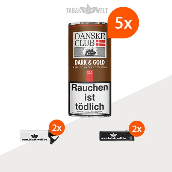 danske-club-dark-gold-pfeifentabak-5x-pouch-mit-feuerzeuge