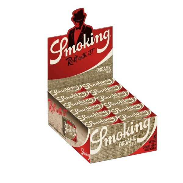 smoking-blaettchen-organic-rolls-24-x-4-m-box