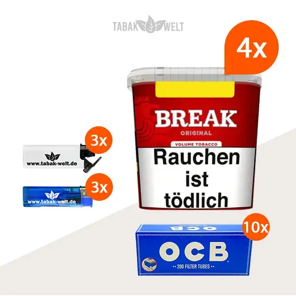 break-original-volumentabak-4x-giga-box-mit-2000-king-size-huelsen-und-feuerzeugen