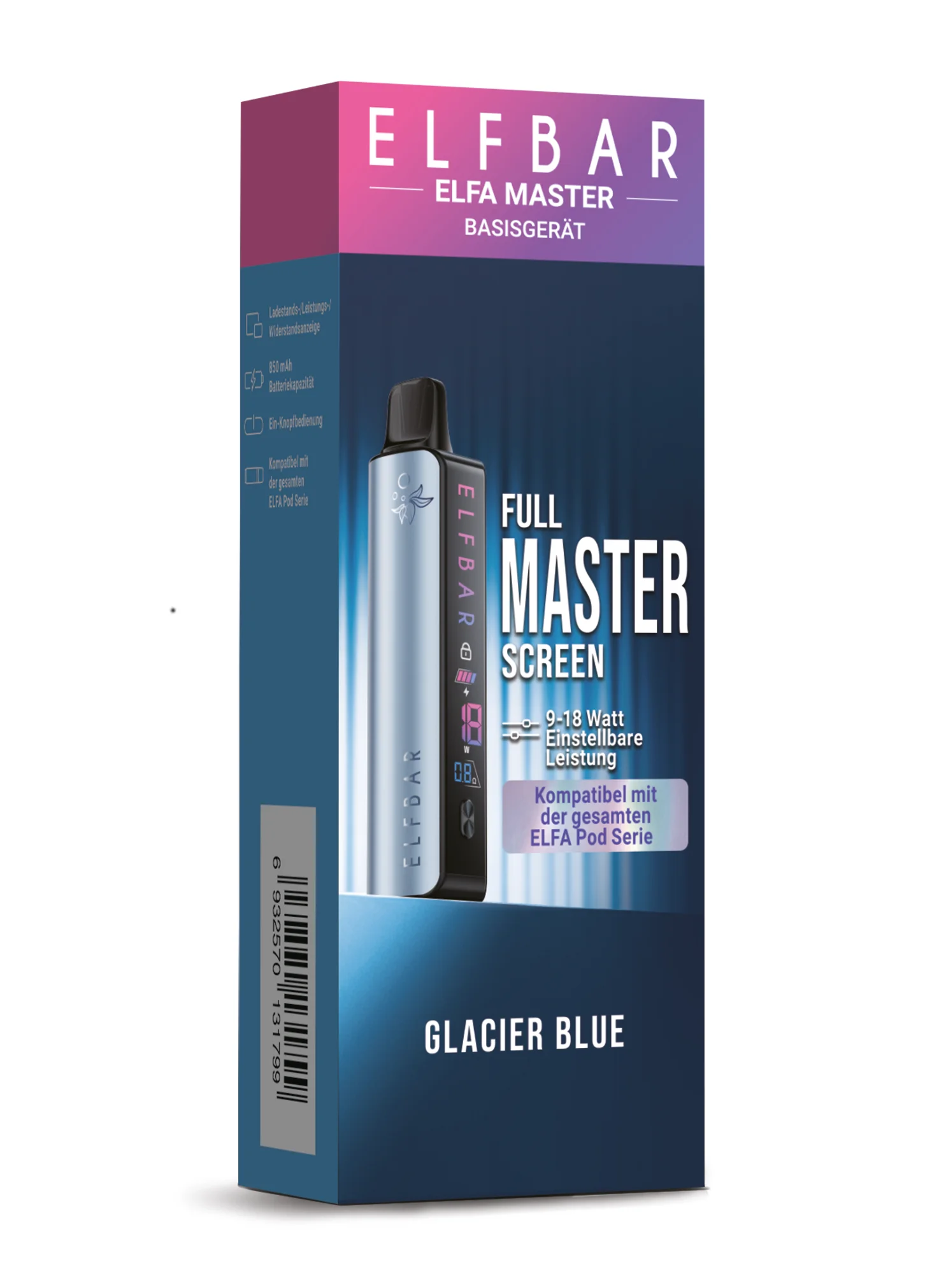 Elfbar Elfa Master Glacier Blue E-Zigarette