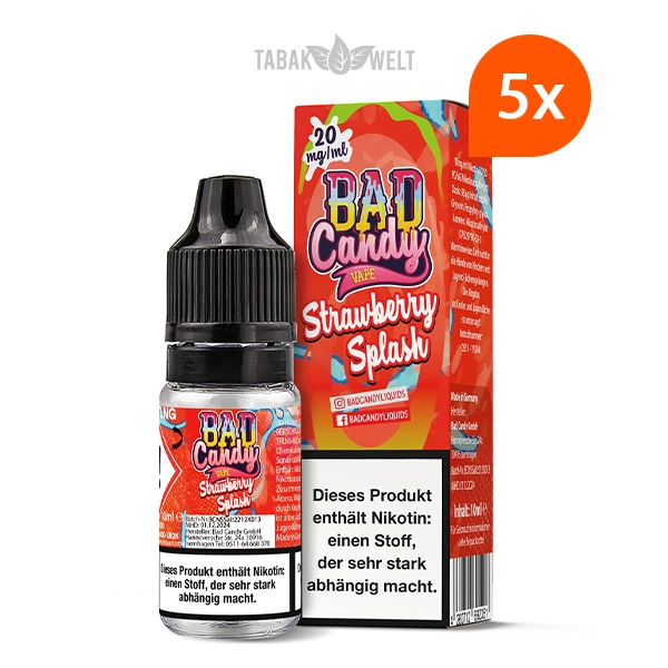 5x-bad-candy-classic-e-liquid-strawberry-splash-10ml-20mgml 5x-bad-candy-classic-e-liquid-strawberry-splash-10ml-20mgml