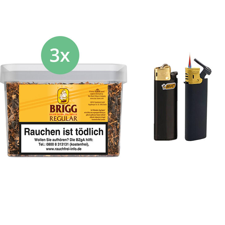 Brigg Regular 2 x Eimer mit Sturmfeuerzeugen