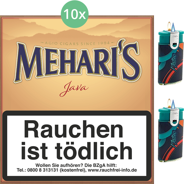 Mehari's Java 10 x 20 Stück