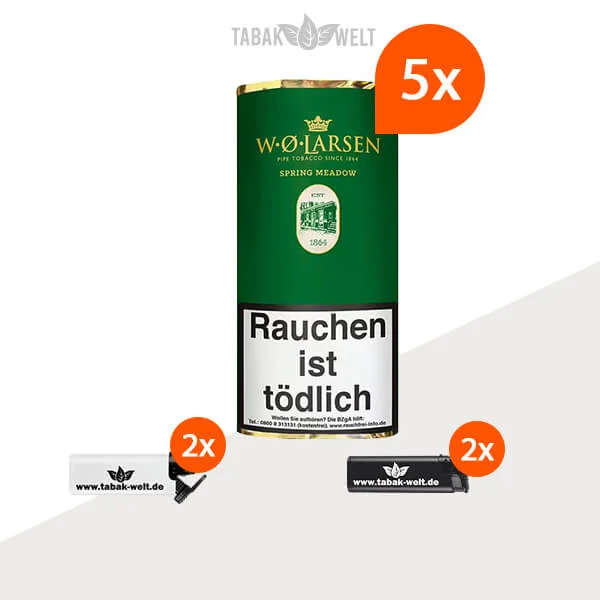 5x-w.-o.-larsen-spring-meadow-50g-mit-feuerzeuge