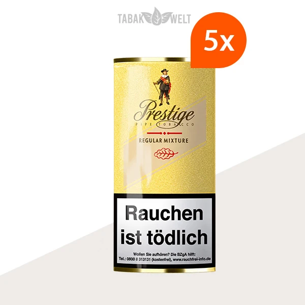 Prestige Regular Mixture 5er-Pouch-Packung