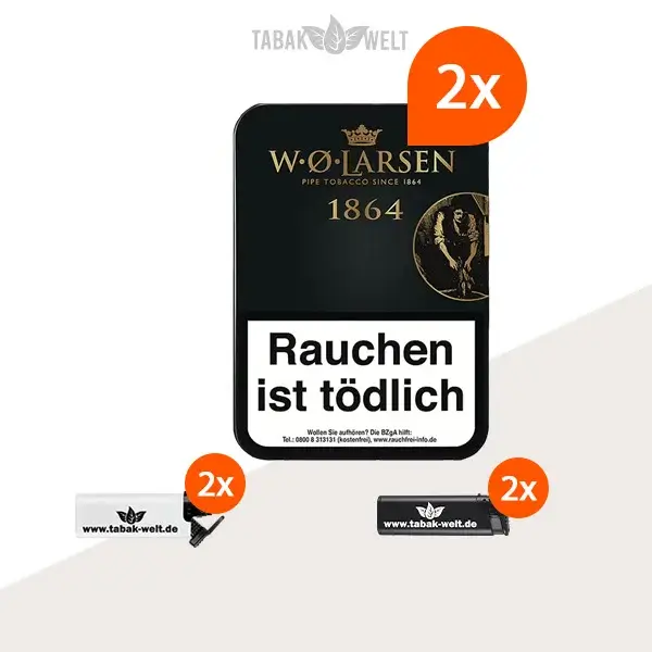2x-w.-o.-larsen-1864-100g-mit-feuerzeugen